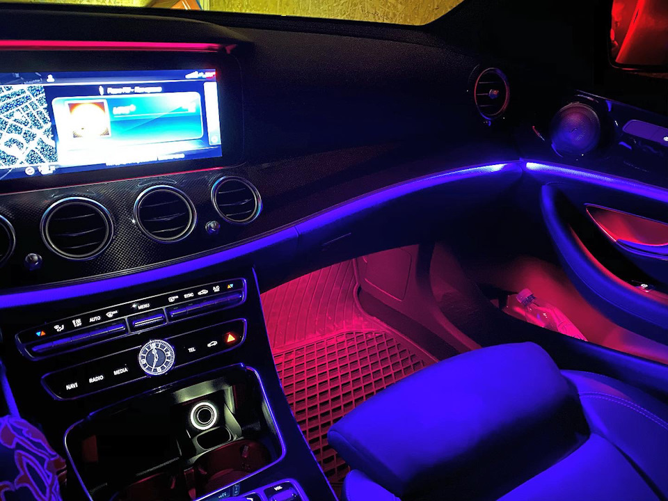 Светодиодная подсветка салона автомобиля своими руками