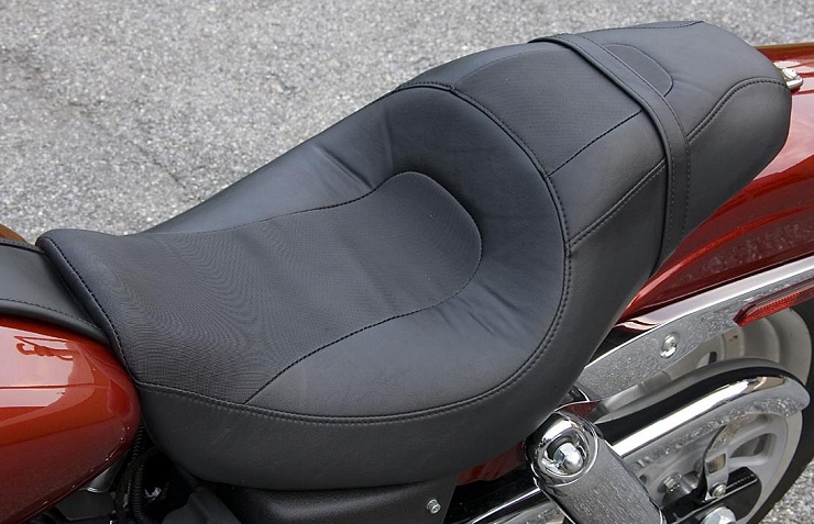 Перешивка сидений мотоцикла - - из портфолио Viking-moto