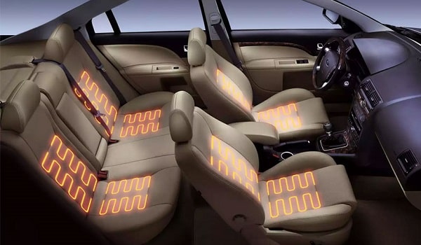Ford Fusion > Подогрев передних сидений